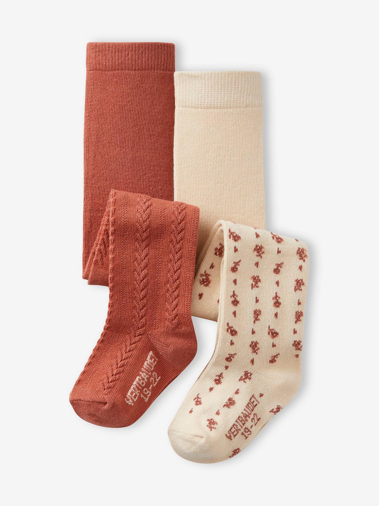 2er-Pack Mädchen Baby Strumpfhosen