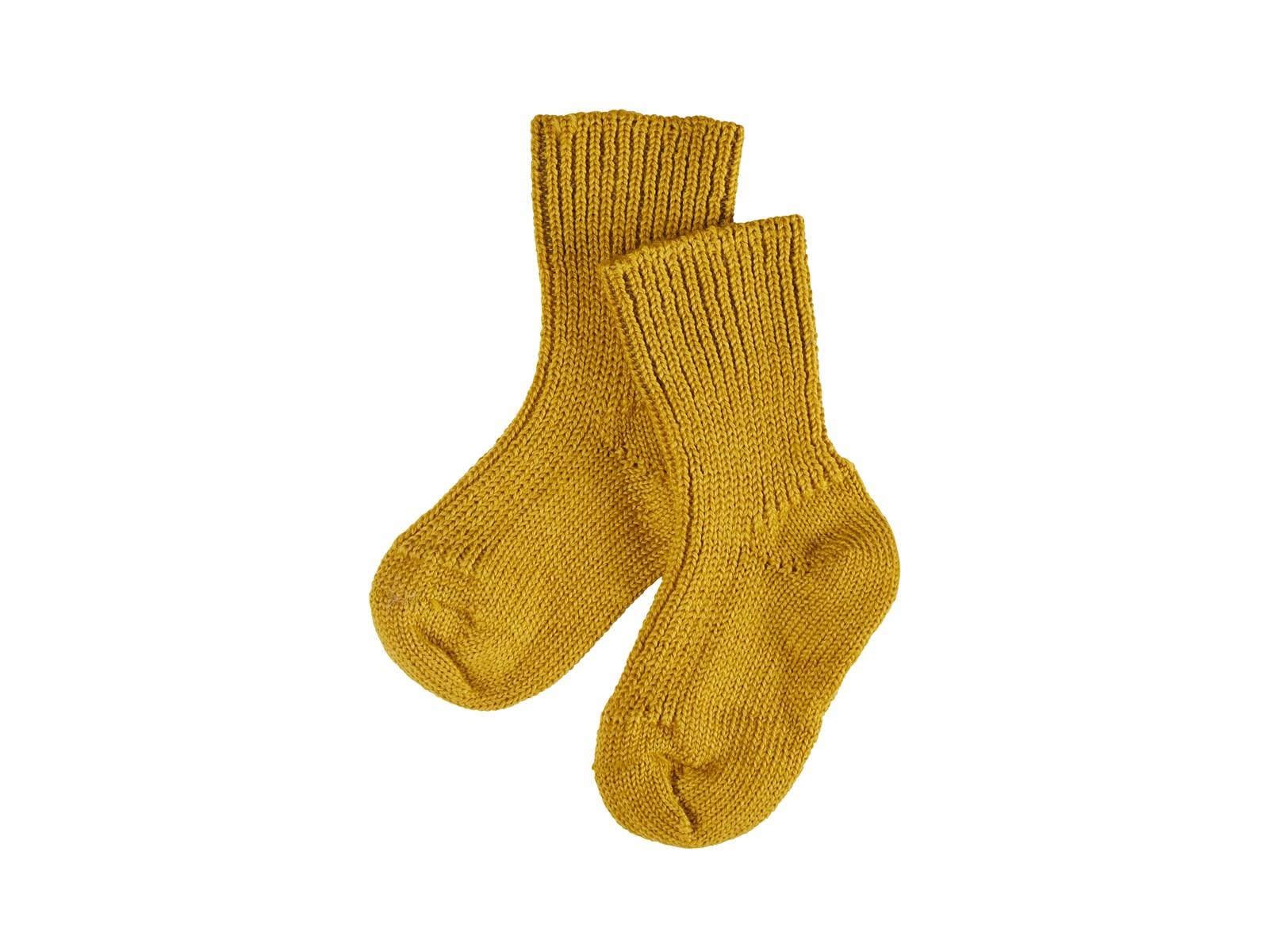 Baby und Kinder Socken Bio-Schurwolle Grobstrick