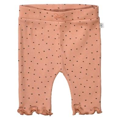 Staccato Leggings peach gemustert