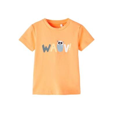 name it T-Shirt Nbmjinus Mock Orange