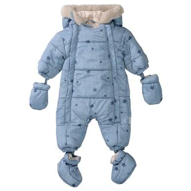 STACCATO Schneeanzug light blue star gemustert