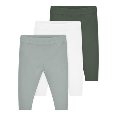 kindsgard Leggings bensker 3er-Pack grün