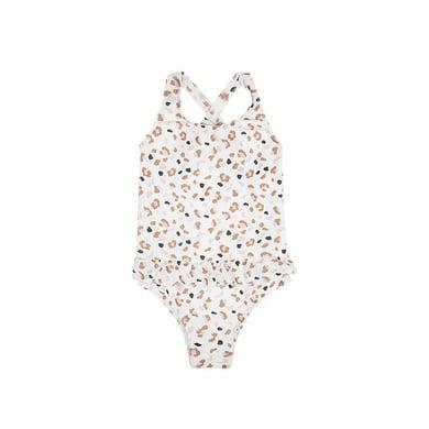 Swim Essentials Badeanzug Leopard Kaki