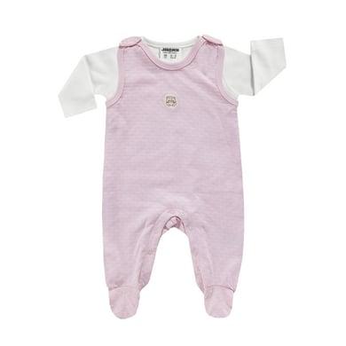 JACKY Strampler-Set MIXED UP lila/off-white