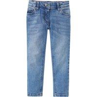 Mädchen Slim-Jeans mit verstellbarem Bund