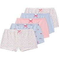 5 Mädchen Pantys aus Bio-Baumwolle