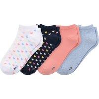 4 Paar Mädchen Sneaker-Socken im Set