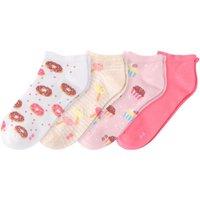 4 Paar Mädchen Sneaker-Socken im Set