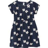 Mädchen Kleid mit Blumen-Print