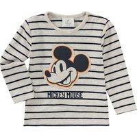Micky Maus Langarmshirt im Ringel-Look