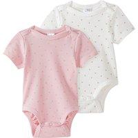 2 Baby Bodys mit Bio-Baumwolle
