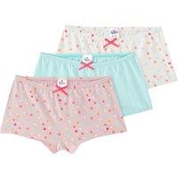 3 Mädchen Pantys im Konfetti-Look