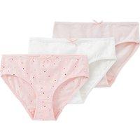 3 Mädchen Slips mit Herzchen