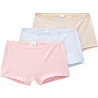 3 Mädchen Pantys mit kleinen Herzen