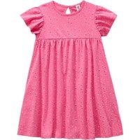 Mädchen Kleid mit Blümchen-Allover