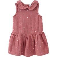 Baby Musselin-Kleid mit Bubikragen