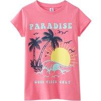 Mädchen T-Shirt mit Sommer-Motiv