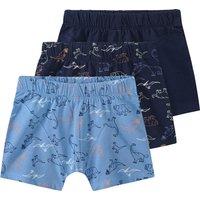 3 Jungen Boxer in unterschiedlichen Dessins