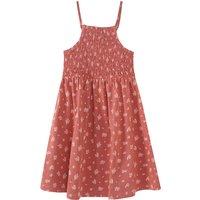Mädchen Kleid mit Blätter-Motiv