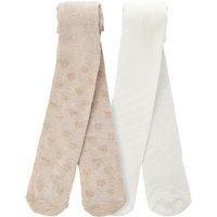 2 Baby Strumpfhosen mit Muster