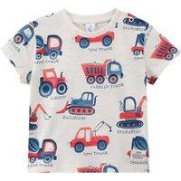 Baby T-Shirt mit Fahrzeug-Allover