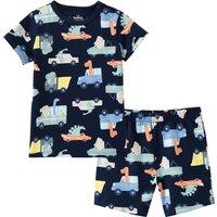Baby Shorty mit Dino-Allover