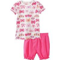Baby Shorty mit Schmetterling-Motiven