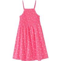 Mädchen Kleid mit Blätter-Motiv