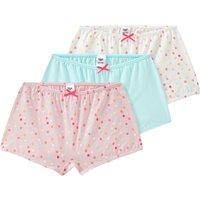 3 Mädchen Pantys im Konfetti-Look