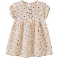 Baby Musselin-Kleid mit Blumen-Allover