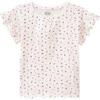 Mädchen T-Shirt mit kleinen Blümchen allover