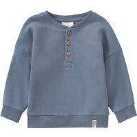 Baby Sweatshirt mit Henley-Ausschnitt