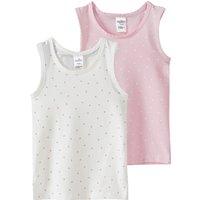 2 Baby Unterhemden mit Bio-Baumwolle