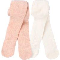 2 Baby Strumpfhosen mit Struktur