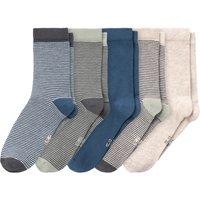 5 Paar Jungen Socken in verschiedenen Dessins