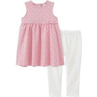 Baby Kleid und Leggings mit Bio-Baumwolle