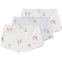 3 Mädchen Pantys mit Meerjungfrau-Motiven