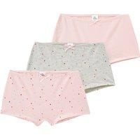 3 Mädchen Pantys mit Herzchen