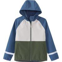 Jungen Softshelljacke im Colourblocking-Look