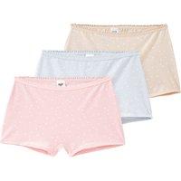 3 Mädchen Pantys mit kleinen Herzen
