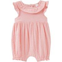 Newborn Musselin-Overall mit Rüschen