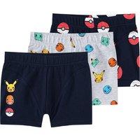 3 Pokémon Boxer mit Prints