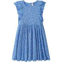 Mädchen Kleid mit Blumen-Print