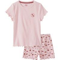 Mädchen Shorty mit Rippstruktur