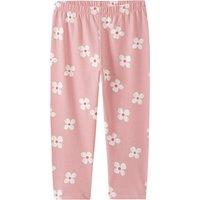 Mädchen Capri-Leggings mit Blumen-Muster