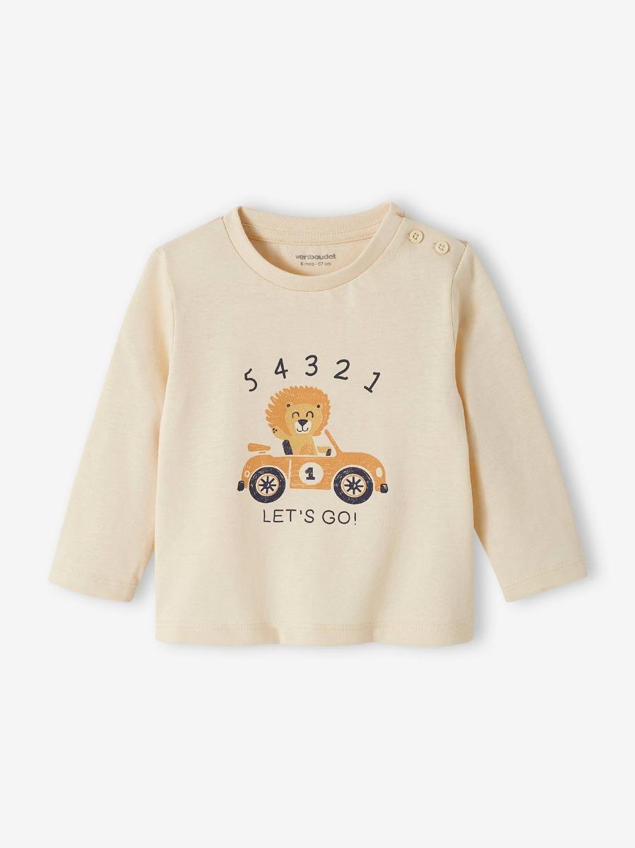 Jungen Baby Shirt vanille