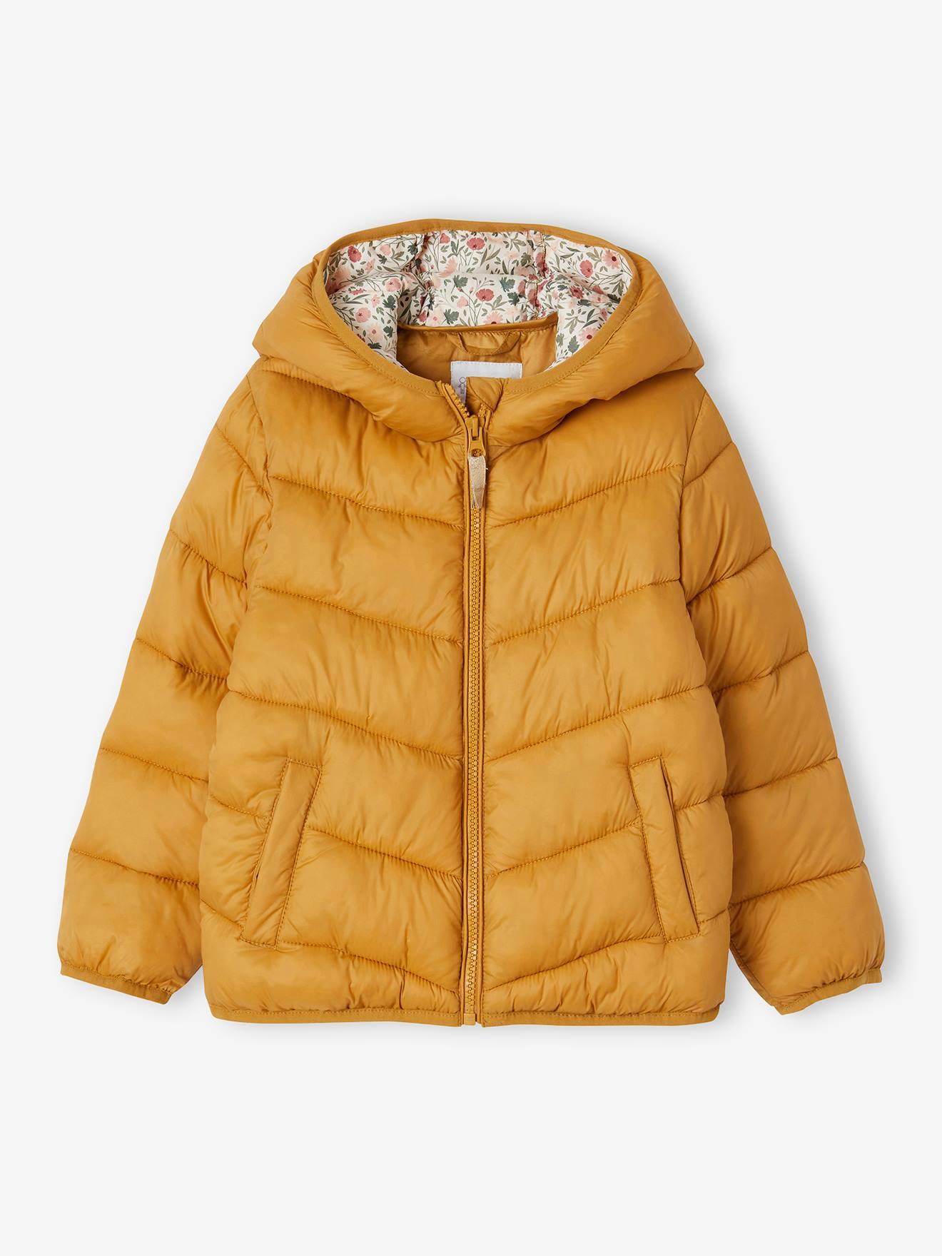 Mädchen Light-Steppjacke mit Kapuze